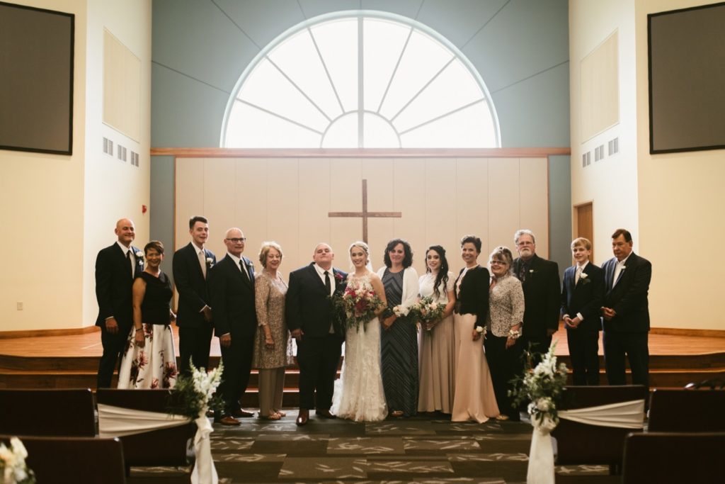 Fellowship Missionary Church, family wedding pictures