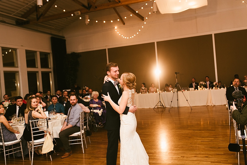 first dance bride and groom metropolis ballroom chicago wedding