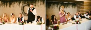 best man and maid of honor speeches at coppes commons indiana