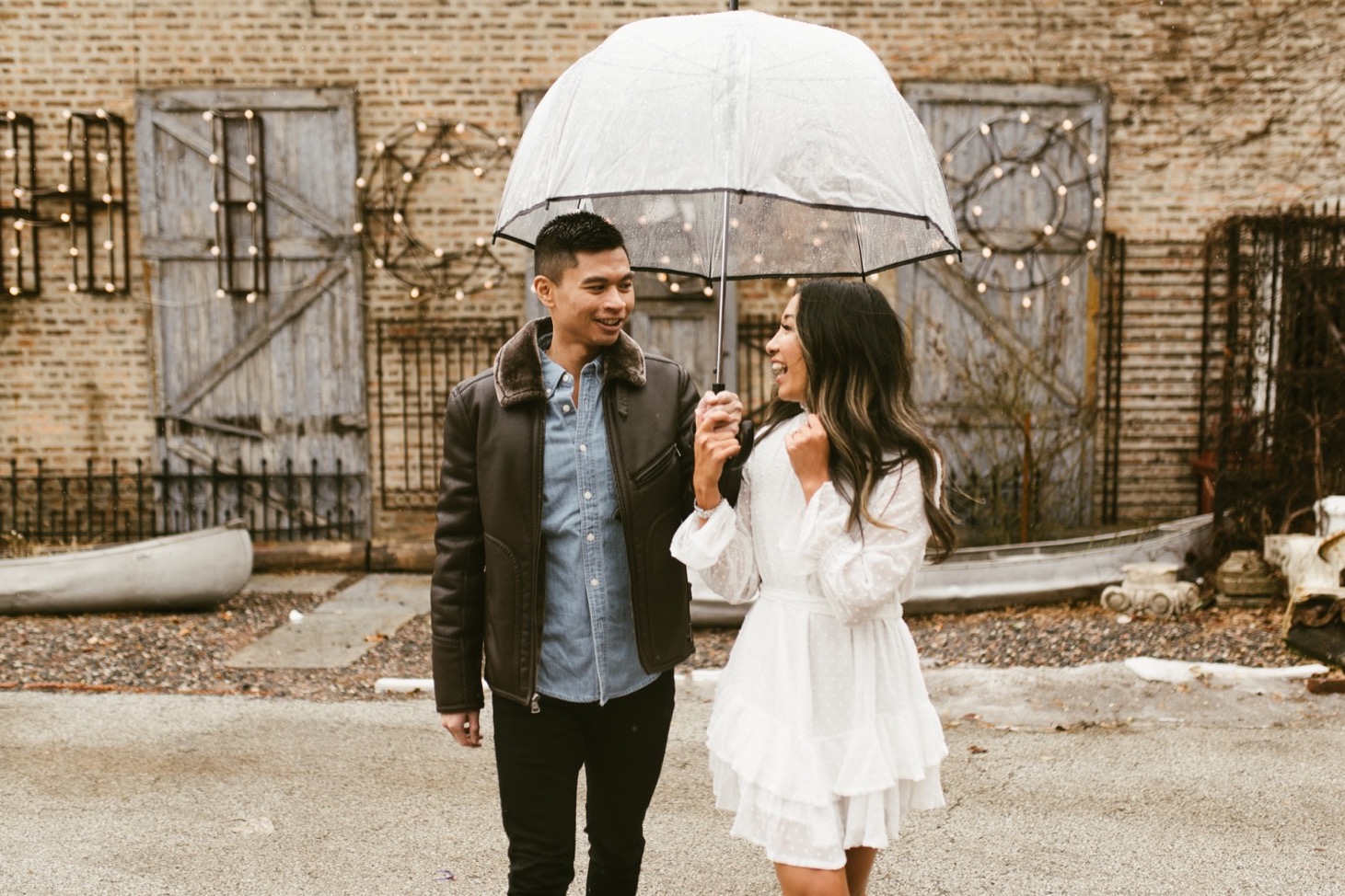 Indigo Lace Collective, Chicago Wedding Photographer, Chicago Photographer, Engagement Session, Salvage One Chicago, What to Wear for an Engagement Session, Best Engagement Session in Chicago, Indoor Engagement Session Location in Chicago, Illinois Wedding Photographer, Chicago Engagement Photographer, Industrial Engagement Session, Industrial Wedding Venue, Industrial Chicago Wedding Venue, Salvage One Wedding, Salvage One Engagement, Moody Engagement Session, Rainy Day Engagement Session